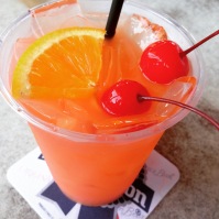 ridiculous rum drink at North Beach Bar & Grill — swear i only had 1!
